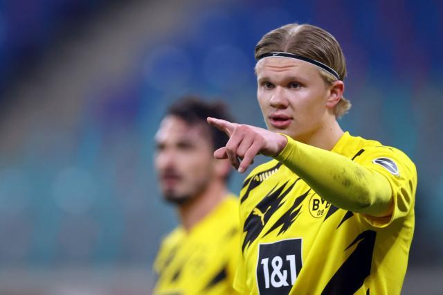 彩票-【德甲】哈兰德2球桑乔传射 多特3-1莱比锡助攻拜仁